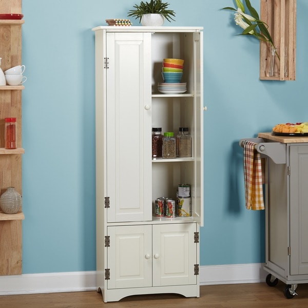 Shop Simple Living Extra-tall Cabinet - Overstock - 3912177