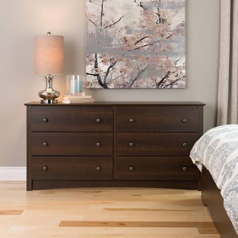 Copper Grove Periyar Espresso 6-drawer Dresser