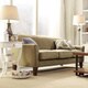 preview thumbnail 1 of 0, TRIBECCA HOME Uptown Sage Microfiber Suede Modern Sofa