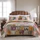 Greenland Home Fashions Antique Chic 5-piece Oversized Cotton Quilt Set
