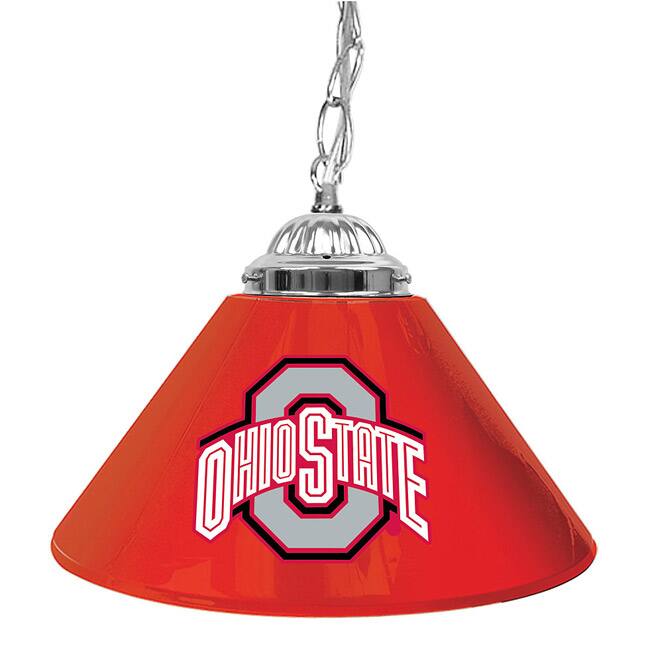 Ohio State 14-inch Hanging Light Bar Lamp - 14" x 14" x 9.5"
