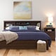 preview thumbnail 6 of 8, Prepac Fremont 2 Drawer Nightstand: Elegant Bedroom Furniture, Bedside Table with Open Shelf, Espresso