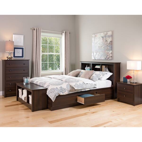 Copper Grove Periyar Espresso 5 Drawer Dresser On Copper Grove Periyar Espresso 5
