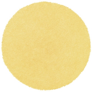 Yellow Shagadelic Chenille Twist Rug On Sale Overstock 3920171