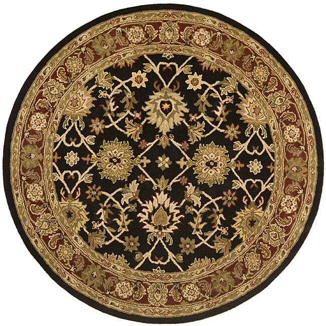 Shop Elite Kashan Wool Rug (8' Round) - Free Shipping Today - Overstock