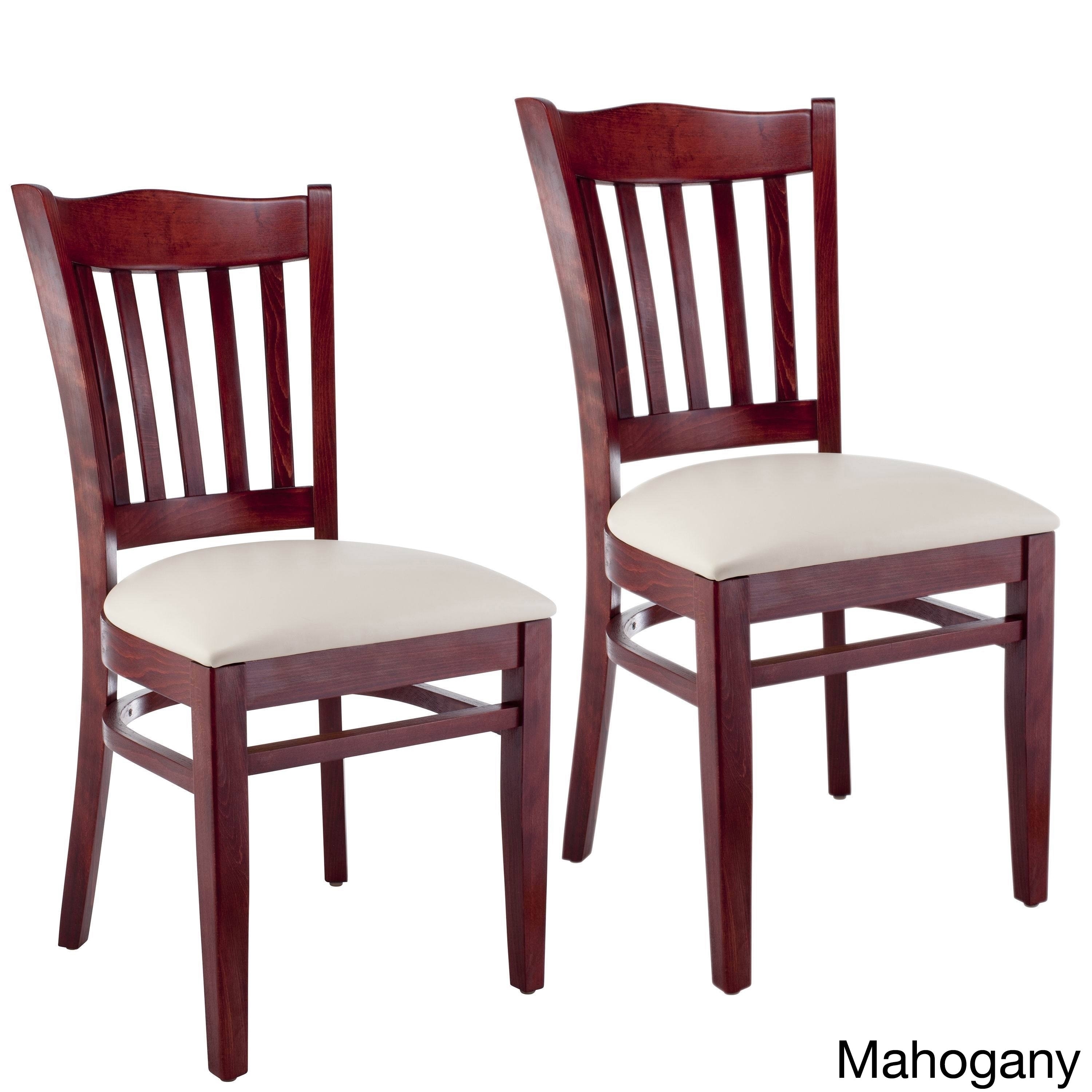 Hybrid Walnut Side Chairs (set Of Two)