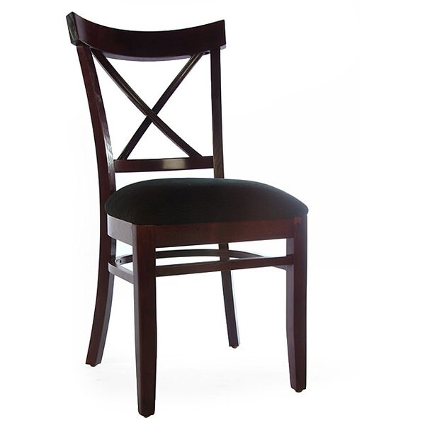 TRIBECCA HOME Acton Warm Merlot X back Casual Dining Side Chairs (Set