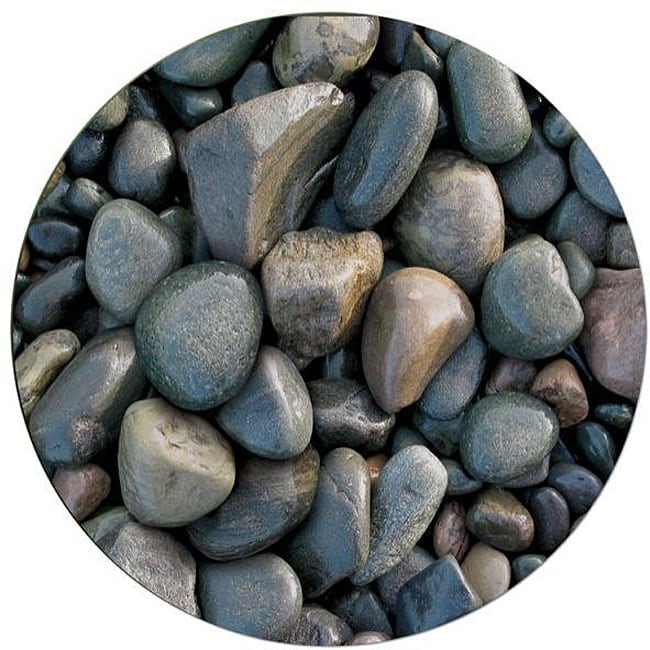 River Rocks Deluxe Antimicrobial Mouse Pad