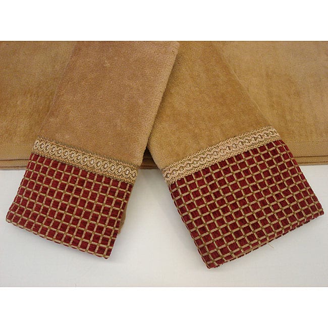 Sherry Kline Modern Checks Decorative 3-piece Towel Set