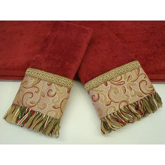 Sherry Kline Swirl Paisley Decorative 3-piece Towel Set