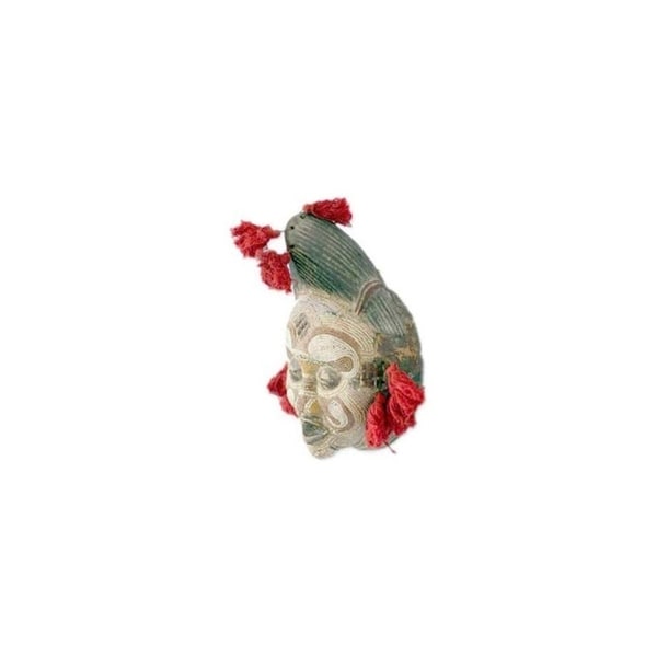 Handmade River Goddess Wood Mask (Ghana)