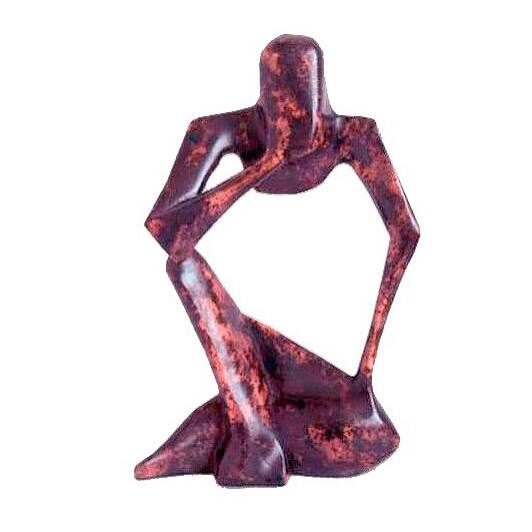 Handmade Power of the Mind Wood Statuette (Ghana)