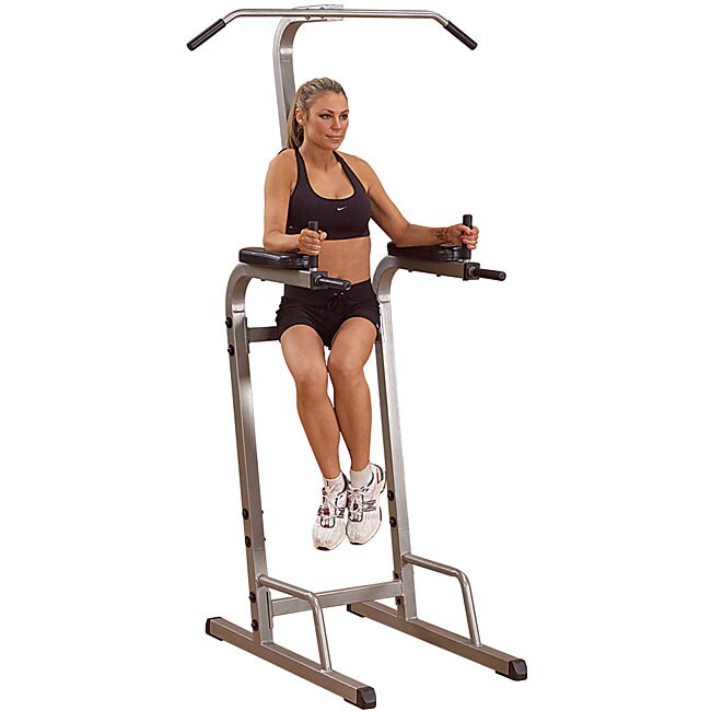 Best Fitness Vertical Knee Raise/ Chin Dip Station