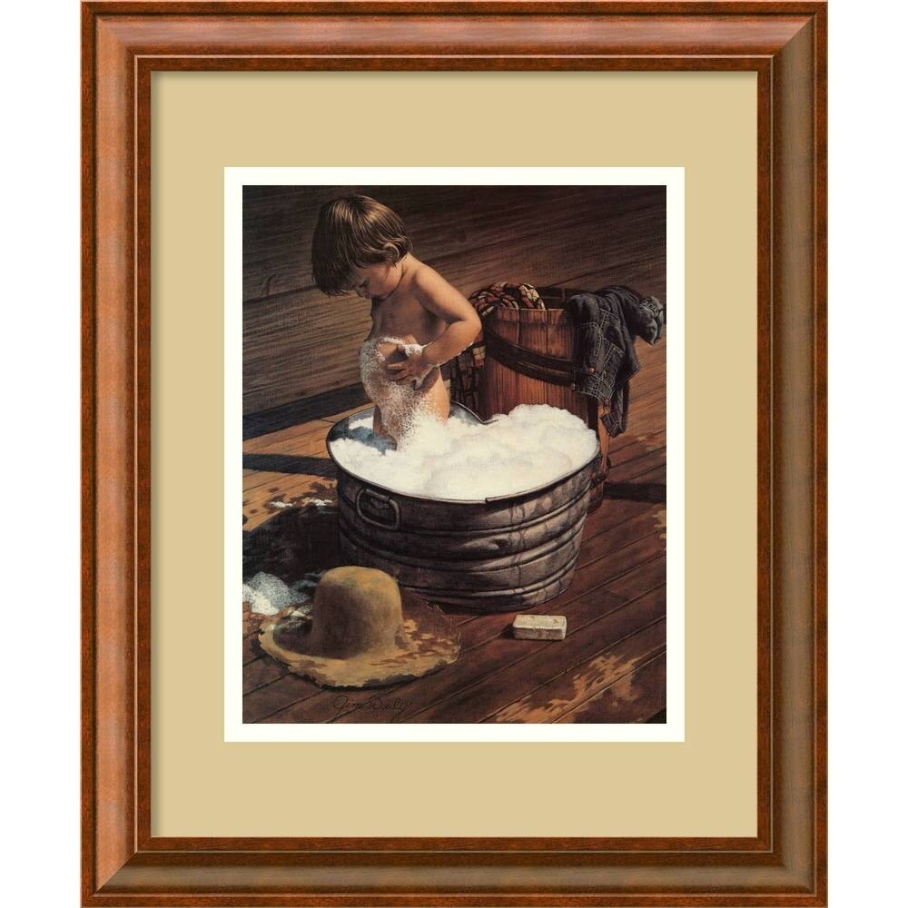 Jim Daly 'Saturday Night (Detail)' Framed Art Print