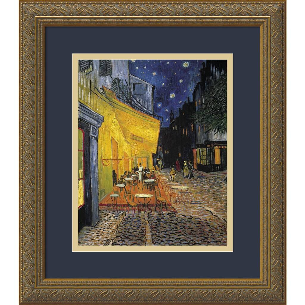 Vincent van Gogh 'Cafe Terrace At Night, 1888' Framed Art Print