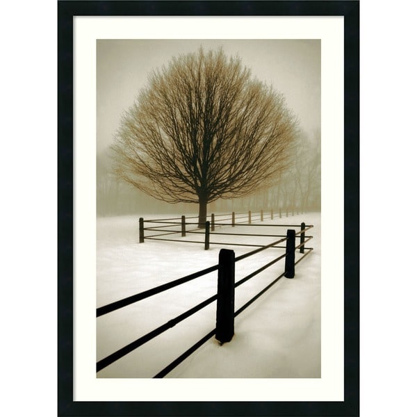 David Lorenz Winston 'Solitude' Framed Art Print - 11978294 - Overstock ...