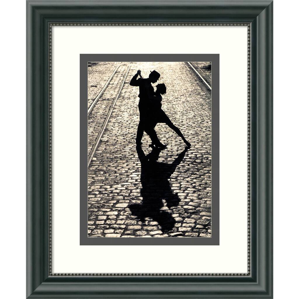 Framed Art Print 'The Last Dance' 10 x 12-inch