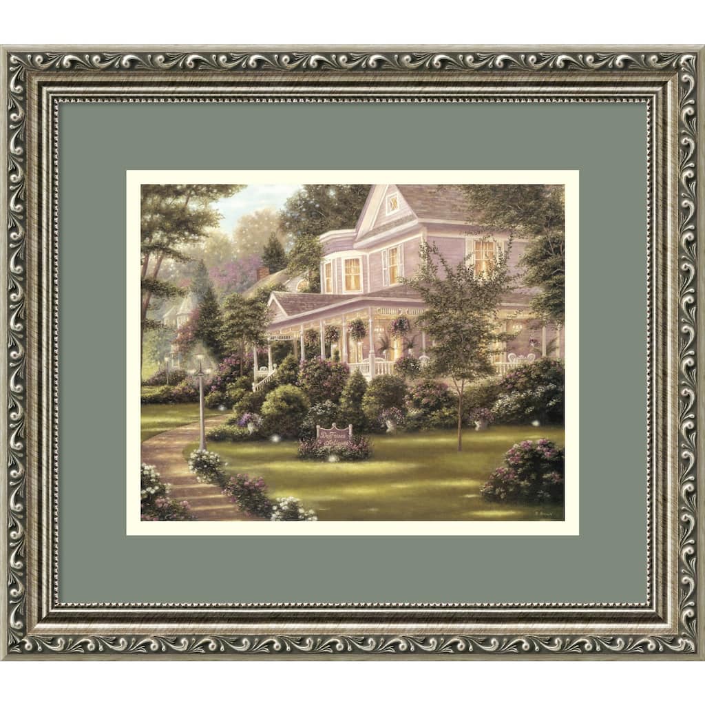 Framed Art Print 'Des Fosses Antiques' by Betsy Brown 17 x 15-inch