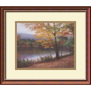 Diane Romanello 'Golden Autumn' Framed Art Print - Overstock™ Shopping ...