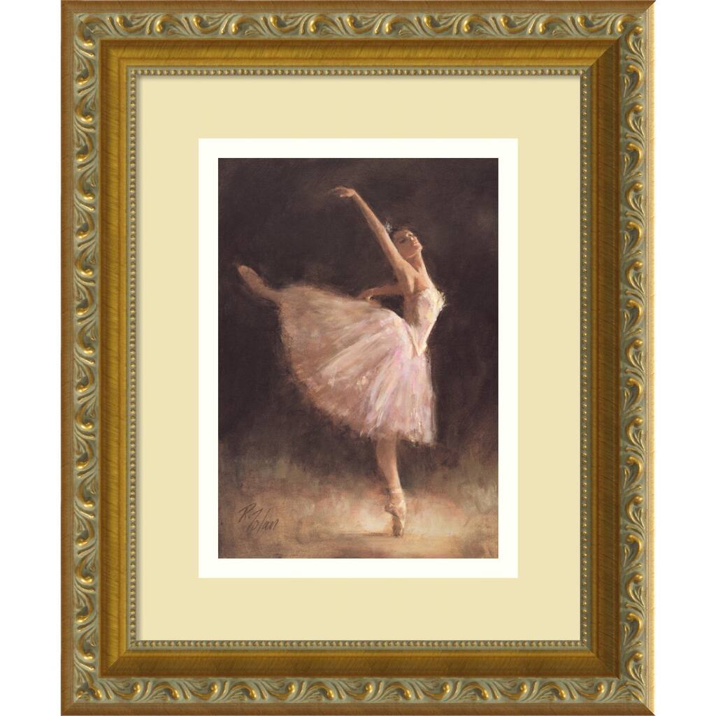 Framed Art Print 'The Passion of Dance' by Richard Judson Zolan 10 x 12-inch