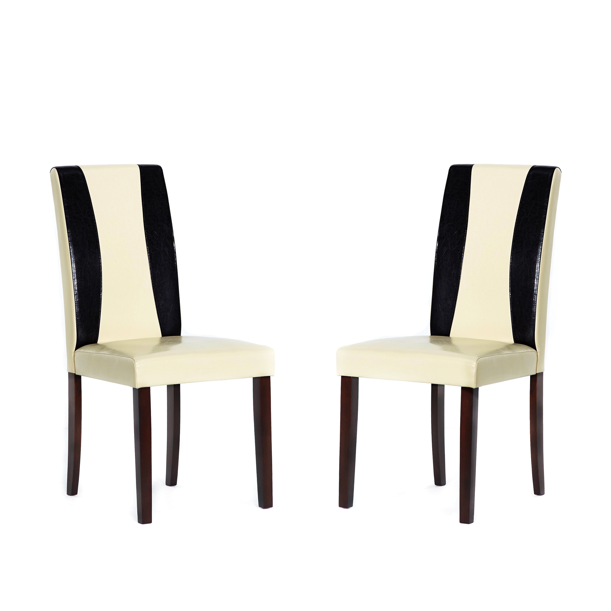 Savana Bi cast Leather Chairs (set Of 4)