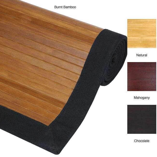 Handmade Rayon from Bamboo Rug - 5' x 8'