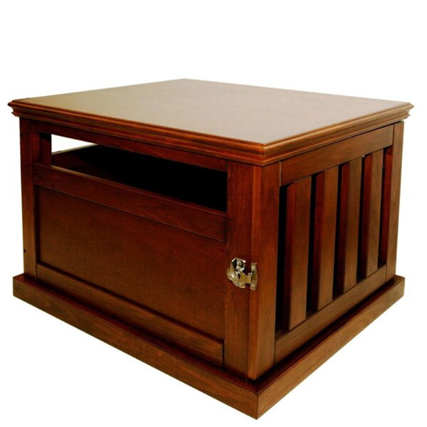 Furniture Style Wood Finish Dog Crate Free Shipping Today Furniture Style Wood Finish Dog Crate