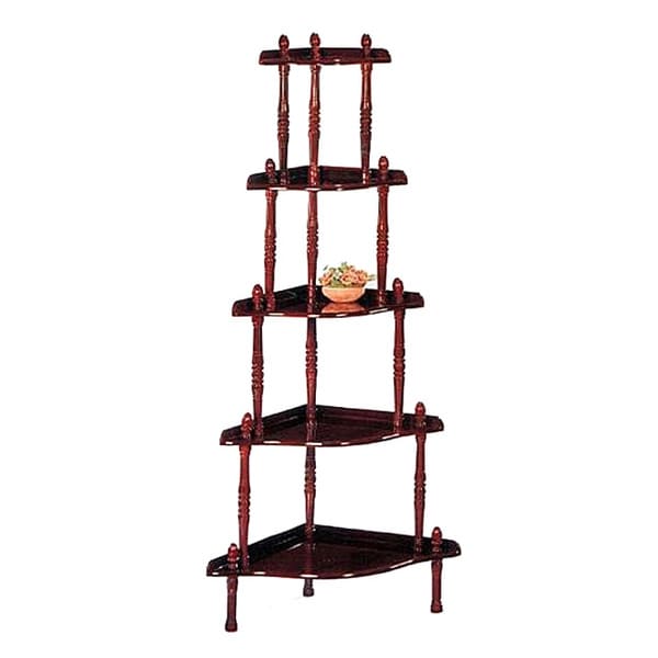 Corner 5 tier Book Shelf/ Display Cabinet   Shopping   Great