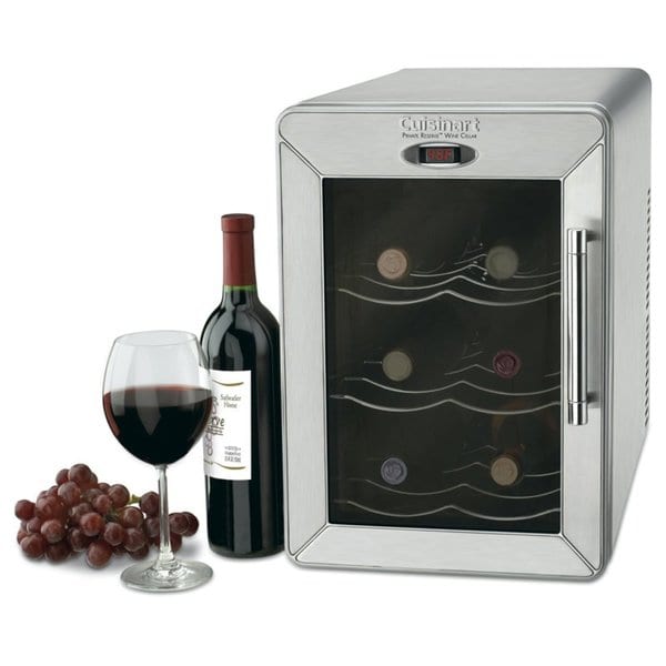 Shop Cuisinart Cwc 600 6 Bottle Countertop Wine Cellar Overstock 3952255