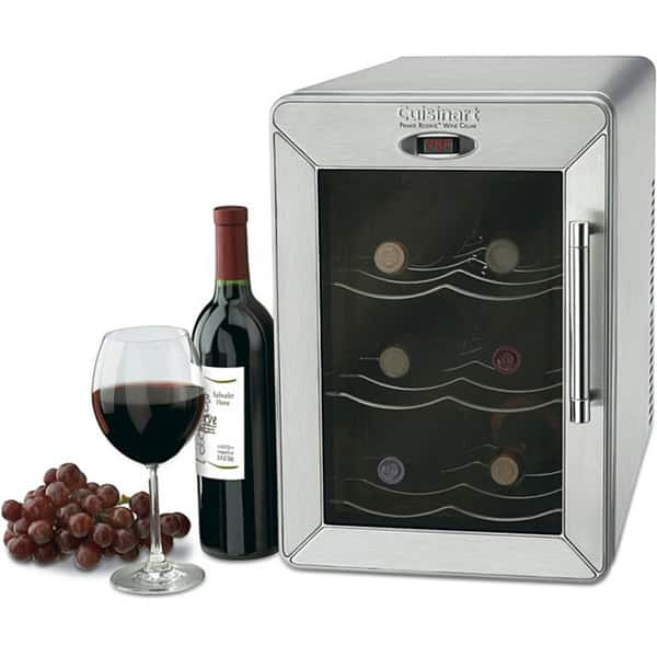 Shop Cuisinart Cwc 600 6 Bottle Countertop Wine Cellar Overstock