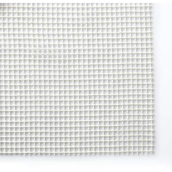slide 2 of 10, SAFAVIEH Non Slip Anti Skid Grippy Stay in place Rug Pad Under Carpet, Stable on all Hard Floors -Grid - Off-White 10' x 14' - Rectangle