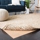 preview thumbnail 2 of 4, SAFAVIEH Natural Grid Non-slip Rug Pad - Off-White