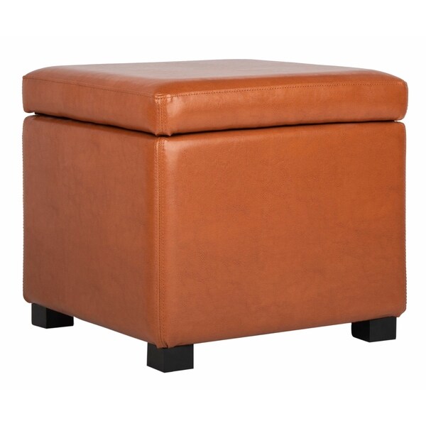 Safavieh Jonathan Storage Flip-top Saddle Ottoman