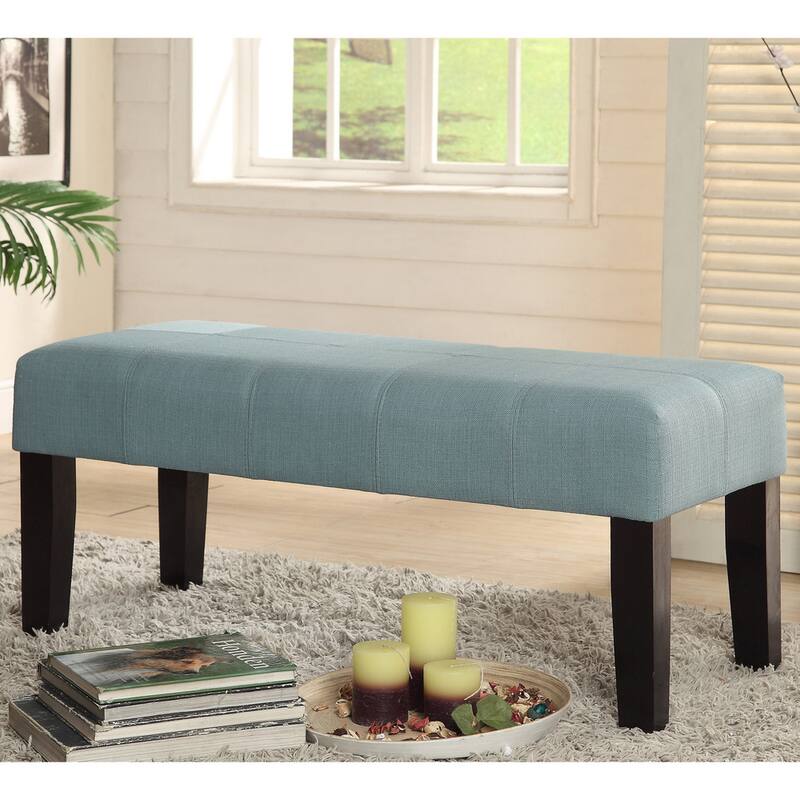 Furniture of America Brao Contemporary Upholstered Vanity Bench