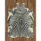 preview thumbnail 1 of 1, Zebra Hide Polyproplene Rug - 5' x 7'