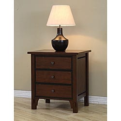 Shop Talisman 3-drawer Bedside Table - Free Shipping Today - Overstock ...