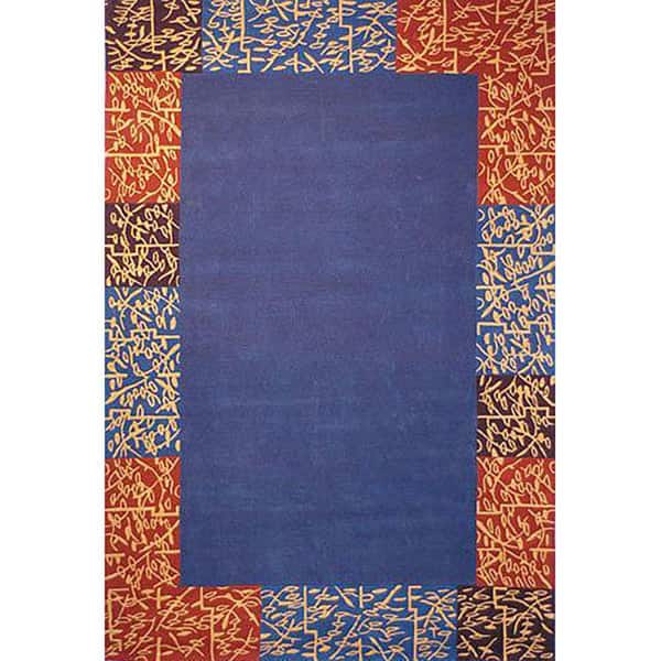 SAFAVIEH Handmade Rodeo Drive Hristina Mid-Century Modern Abstract Wool Rug