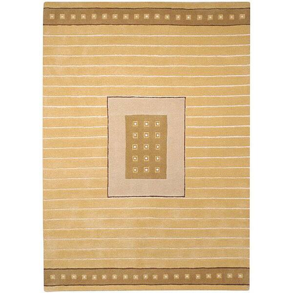 SAFAVIEH Handmade Rodeo Drive Porleif Mid-Century Modern Abstract Wool Rug