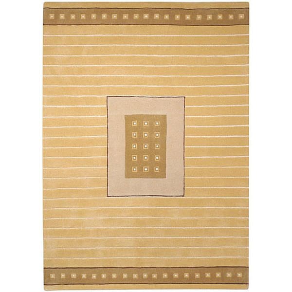 SAFAVIEH Handmade Rodeo Drive Porleif Mid-Century Modern Abstract Wool Rug