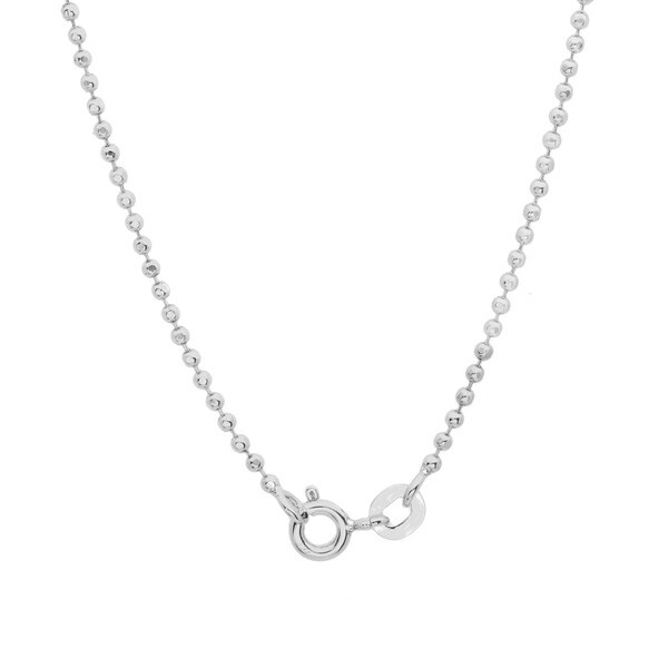 Sterling Silver Diamond Initial Charm Letter Y Hand Stamped With 18 Silver Bead Chain