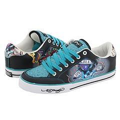 Ed Hardy Grind Black Shoes