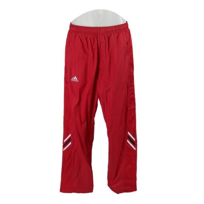 Adidas Mens Big Game ClimaLite Red Warm up Pants