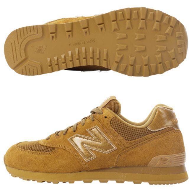 new balance 574 black and tan