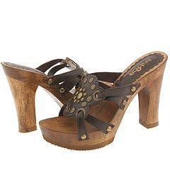 Tribeca Hot Mama Dark Brown Sandals