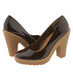 Steve Madden Michell Brown Patent Pumps/Heels