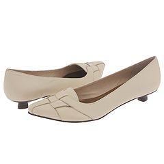 Matisse Sable Ivory Leather Flats  