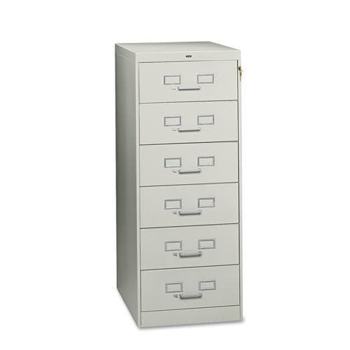 Tennsco 6 Drawer 6 x 9 inch Multimedia Cabinet   12048589  