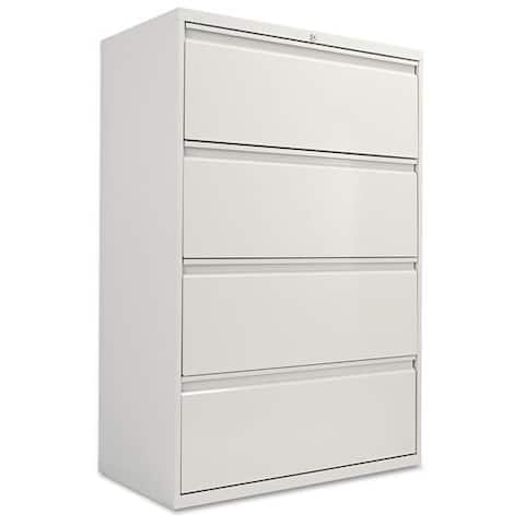 Shop Alera 36 Inch Wide Lateral File Cabinets Light Grey Overstock 4026550