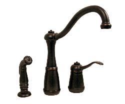 Shop Price Pfister Tuscan Bronze Kitchen Faucet Free Shipping