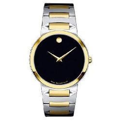 movado black face